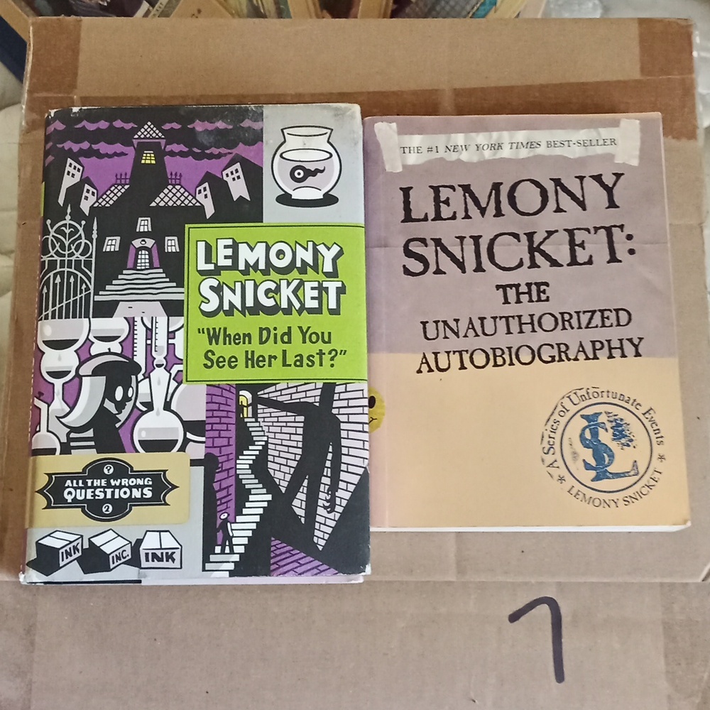 Incomplete Lemony Snicket Collection - Picture 4 of 4